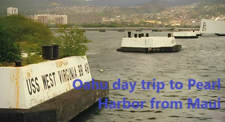 Oahu day trip to Pearl Harbor from Maui